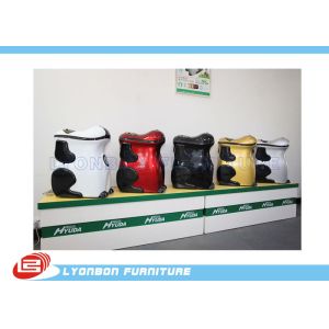 China Green Durable Retail Display Tables MDF Wood ISO For Presenting Tools wholesale