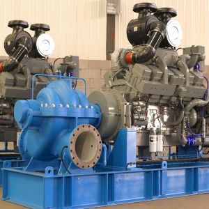 Ductile Cast Iron Emergency Fire Pump With Electric Motor Driven Energy Saving