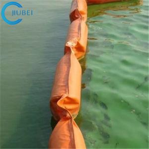 China Trash Floating Debris Boom Barrier Oil Absorbent Woven Geotextile Marine Silt Curtain For Dredging wholesale