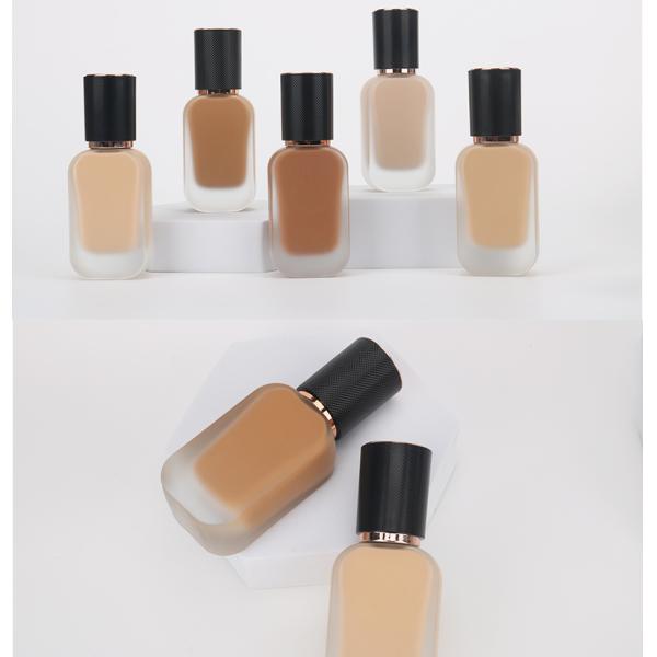 Face Makeup Full Coverage Waterproof Long Lasting Liquid Foundation Custom Logo Cream For Oil Skin Concealer Cosmetics