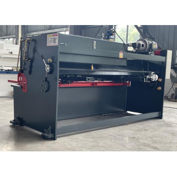 QC11K-4*3200 4mm Thickness E21 Controller Swing Beam Hydraulic Metal Sheet Cutting Machine