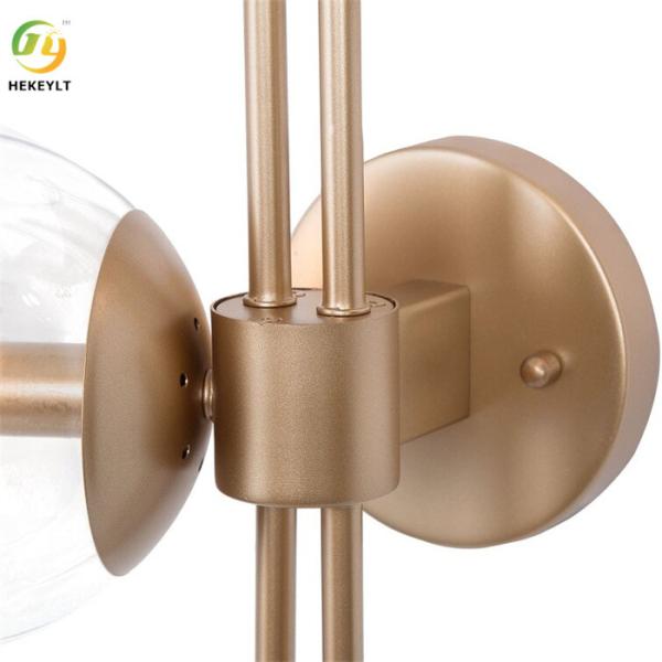 Dimmable Modern Wall Light Fixtures 3 Light Armed Sconce