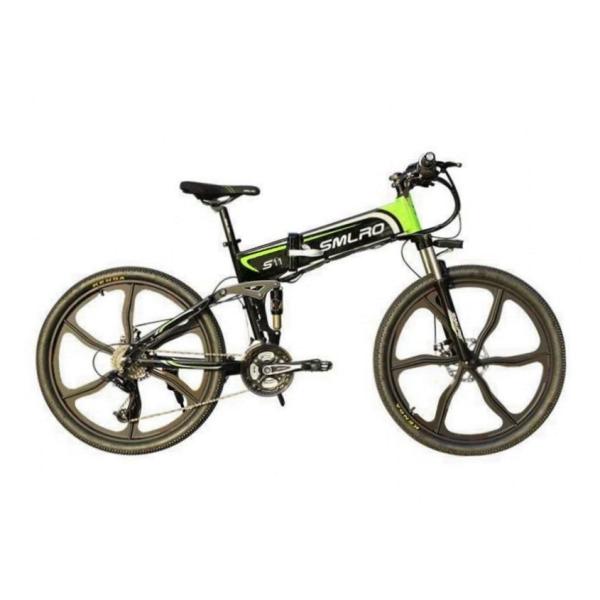 SMLRO Folding 26 Electric Bike With 13AH Lithium Battery 1.95 Width