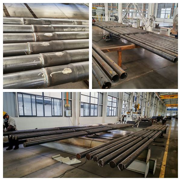 11m MV Hot Dip Galvanized Octagonal Steel Utility Pole with AWS D1.1 Welding and 86um Galvanization