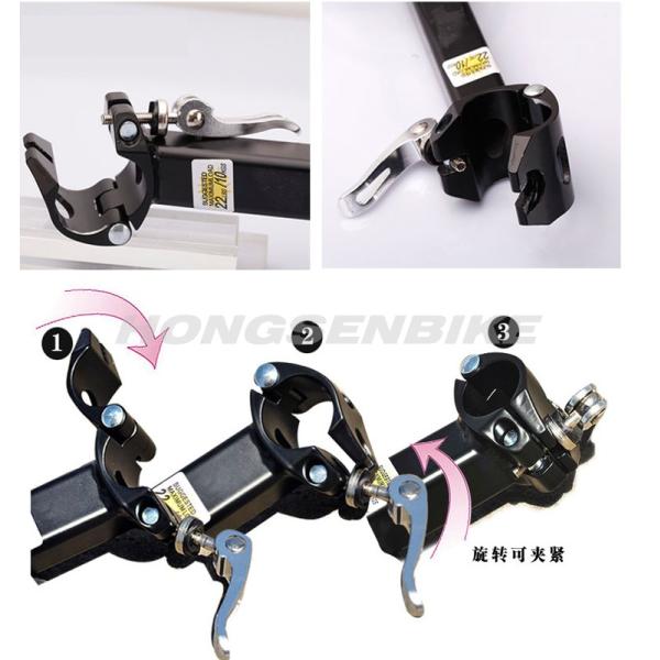 Bicycle parts of bike frame simple and durable bike carrier and storage