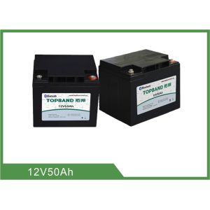 China 50Ah Bluetooth Lithium Battery , LFP Batteries MSDS Certification wholesale