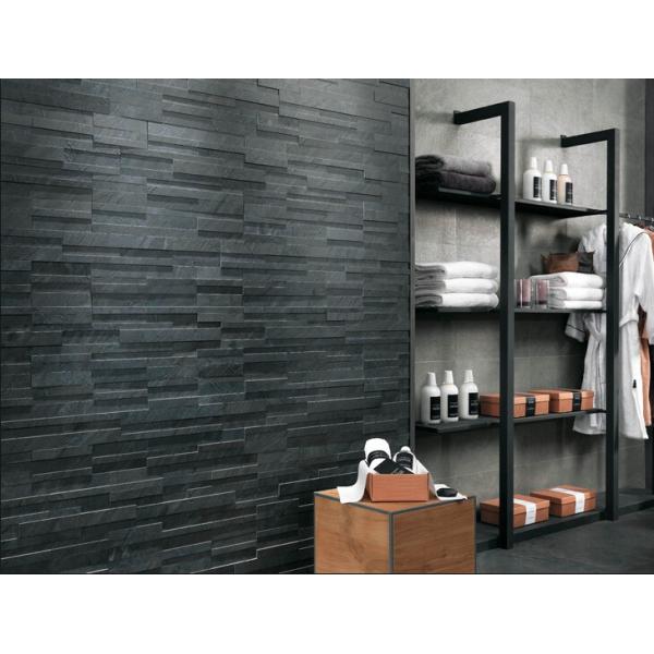 Rusty Slate Cultured Stone Wall Cladding, Stacked Stone Panel, Ledger Stone Veneer