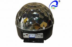 Mini DMX RGB MP3 LED Crystal Magic Ball Lamp Dj Lighting Effects Remote Controller