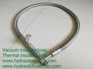 China Liquid nitrogen hose/ Vacuum hose / Vacuum pipe/ Stainless steel vacuum insulate hose / LNG Cryogenic hose on sale