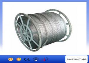 China 18 Strands Anti Twist Wire Rope / Galvanized Steel Wire Rope 252kN 20mm Diameter on sale