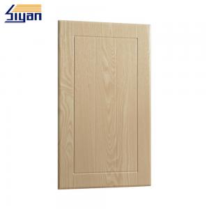 Pvc Moulded Replacement Kitchen Unit Doors , Bathroom Laminate Cabinet Doors