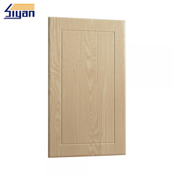 Quality Pvc Moulded Replacement Kitchen Unit Doors , Bathroom Laminate Cabinet Doors for sale