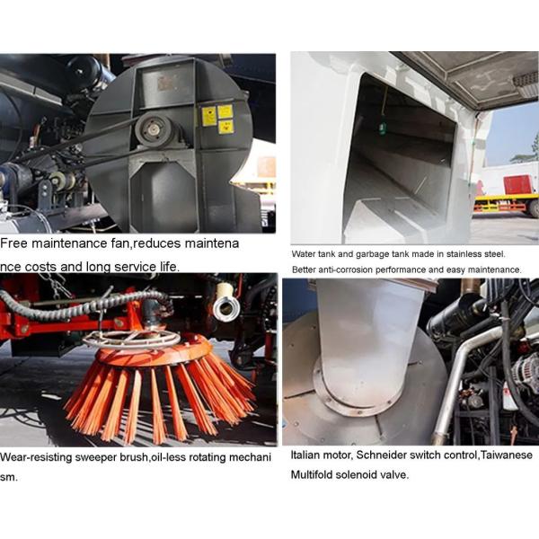 Foton Auman Diesel Road Street Sweeper Sweep Sweeping Vacuum Cleaner Cleaning Truck