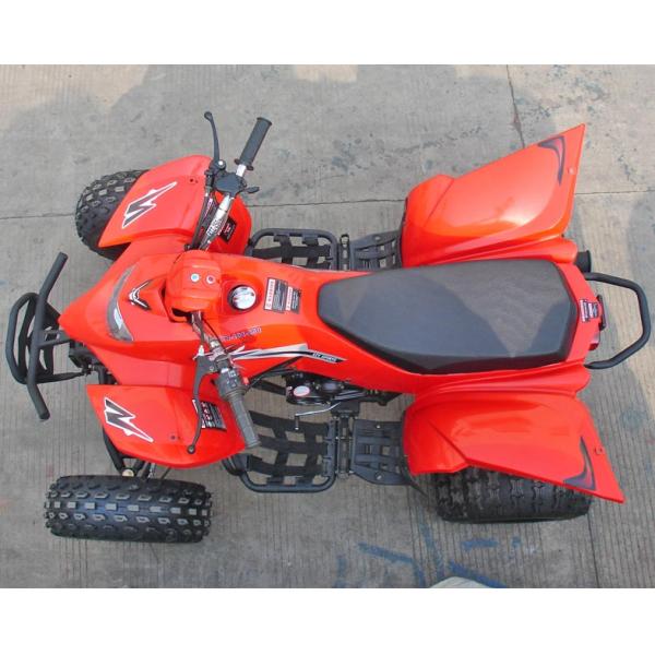 Red 250CC Utility Vehicles ATV 8" Tire Luxury Air Shock Front Drum Brake Rear Disc Brake