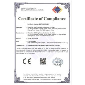 Shenzhen Beam-Tech Electronic Co., Ltd Certifications