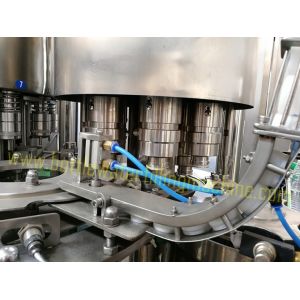 3 In 1 Monoblock Vitamin / Mineral Water Bottle Filling Filler