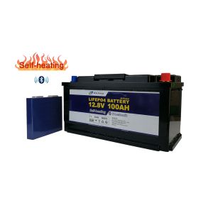 China 12V 100 Amp Hour Low Temperature Lithium Battery Mobile Home Battery on sale
