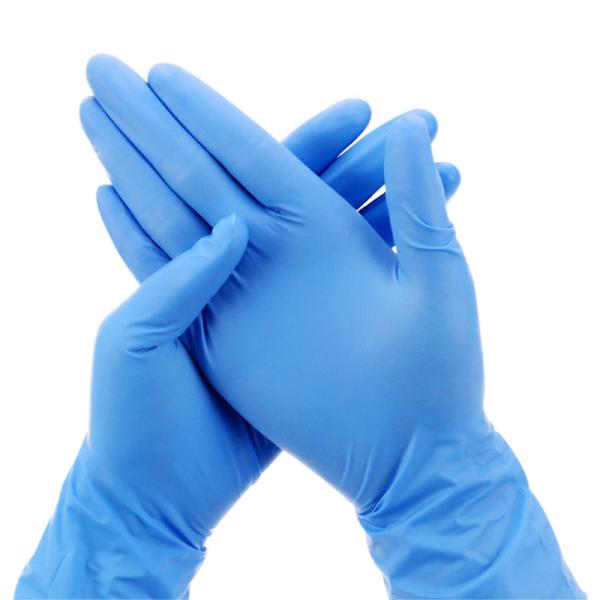Powder Free Household Nitrile Medical Examination Gloves EN374