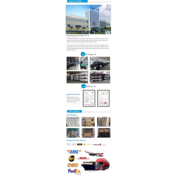 New Powerful Lithium Battery Electric Golf Cart Equipped With Safety System For Sightseeing Bus Top Golf