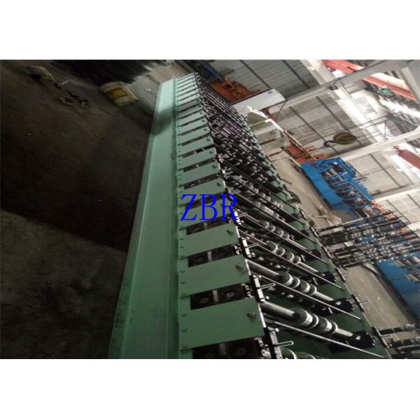 Roof Tile Corrugated Iron Sheet Making Machine 5.5Kw Servo Motor 14 Forming Steps