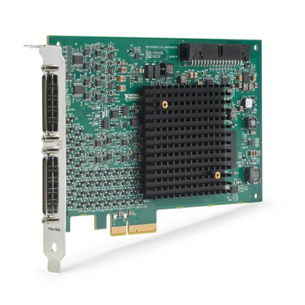 National Instruments PCIe-7846 Multifunction Reconfigurable I/O Device with 500 kS/s Sampling Rate 8 Analog Input and 8 Analog Output Channels