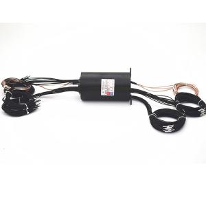 China High Definition Slip Ring Rotary Joint 0-250 Rpm Transmitting Bandwidth Signal wholesale