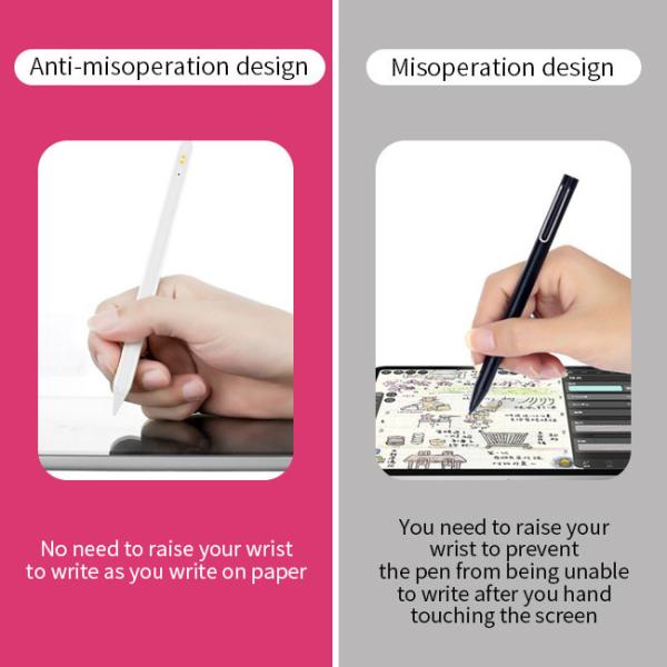 Customization Active Stylus Pen For IPad Palm Rejection 10 Hours Working