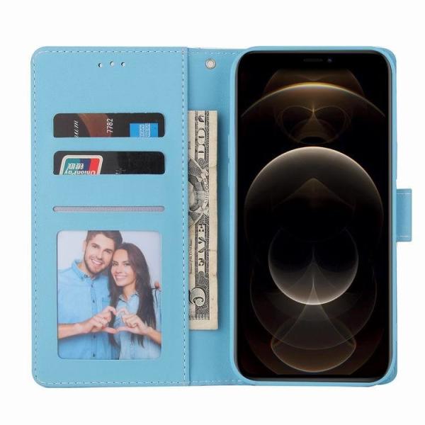 Portable Handmade Leather Cell Phone Cases Hand Strap Card Slot Holder