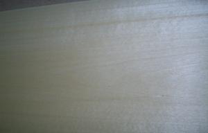 China Sliced Cut White Birch Wood Veneer Prefinished With 0.5mm Thickness wholesale