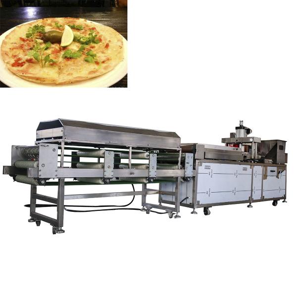 SS304 1500pcs/h Automatic Pita Bread Production Line