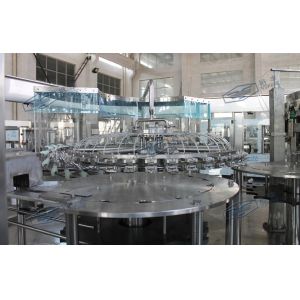 40 Heads Soft Drink Filling Machine , Monoblock Filling Machine