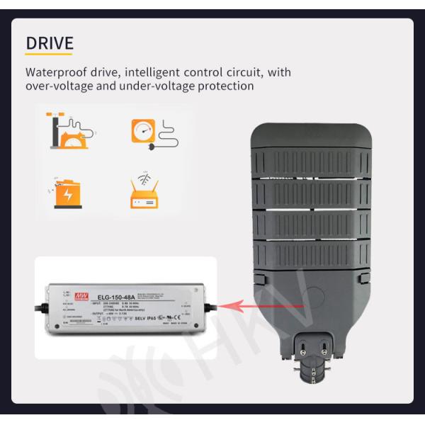 100/150/200/250/300W Waterproof Outdoor Street Lamp Industrial Security Lighting