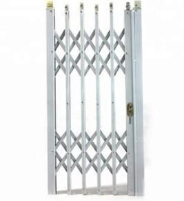 China Aluminium Concertina Window Security Grilles , Foldable Window Grill wholesale