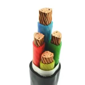 Industrial 0.6 1kv Power Cable , Sheathed PVC Electric Cable