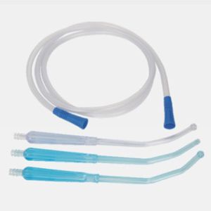 China Medical Clear Soft Non - Toxic PVC Suction Connecting Tube With Yankauer Handle WL3009 wholesale