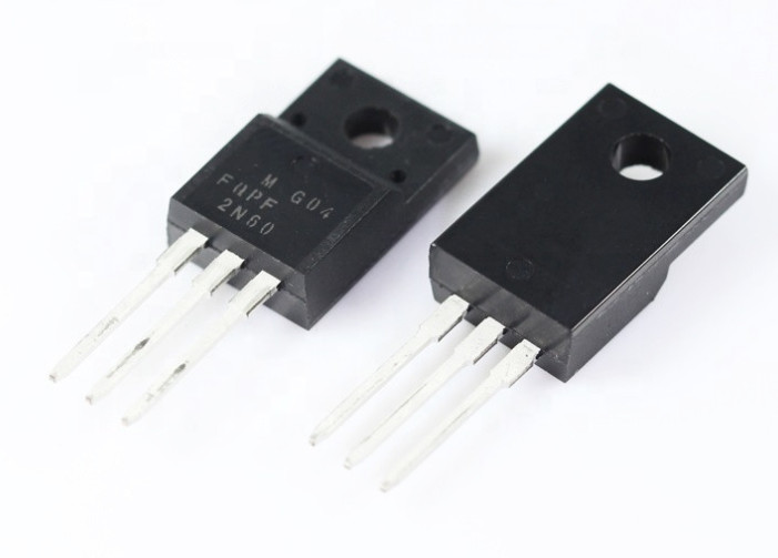China Powerful Logic Level Transistor / N Channel Mosfet Switch 2N60 TO-220F wholesale