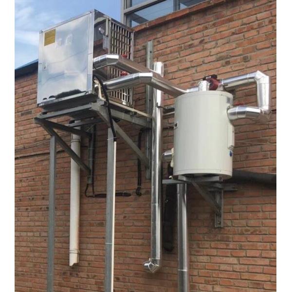 Circulation Heating Cold Temperature Heat Pump Galvanized Sheet Housing Material