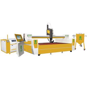 China 5 Axis Waterjet Cutting Machine Water Jet Cutting Machine For Angle Cutting For Stone Metal Glass Plastic on sale