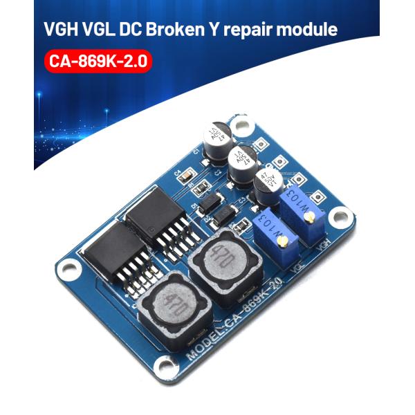 CA-869K Vgh Vgl DC Repair Module Board Converter Tcon Voltage Change Modify Regulator Led Lcd Tv Panel Repair Tool