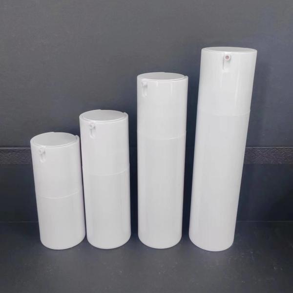 Diameter 41MM Airless Pump Bottle AS / PP Airless Dispenser Bottle Screw Sealing