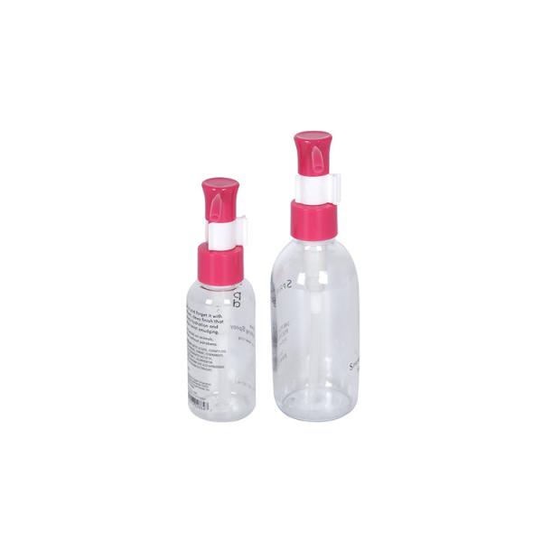 2oz 4oz PET Makeup Remover Dispenser Bottle With Screw Cap Pump Press oil Bottle