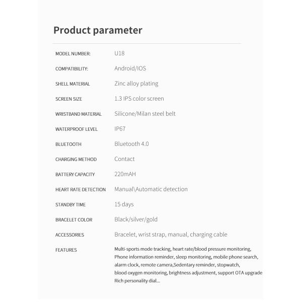 1.28 Inch Multiple Sports Mode IP67 Waterproof Bluetooth Call Smartwatch