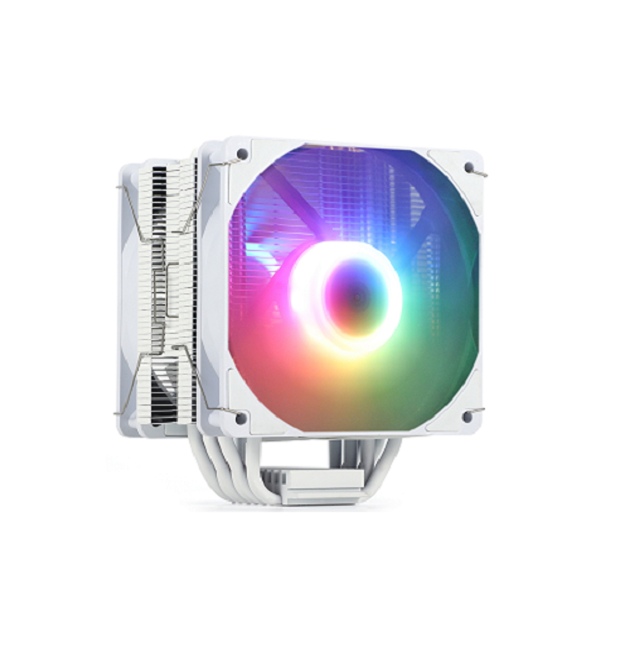 China ETEK 6-Pipe RGB CPU Cooler, Dual 120mm PWM Fans, Supports AMD, 153*100*122mm,ideal for gaming and high-performance desktops on sale