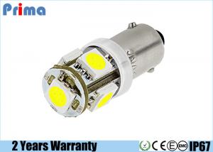 China BA9s LED Car Light Bulbs 5 SMD LED Tower 360° Viewing Angle Led Map Lights on sale
