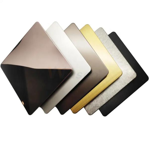 201 J1 J2 316 316L Decorative Stainless Steel Plate Customized Size Inox Metal Sheet