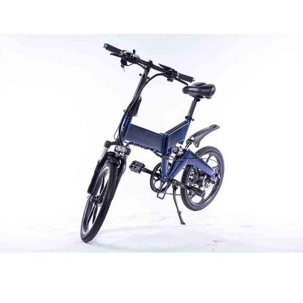 Durable 7 Speed Collapsible E Bike Removable Battery 20 Inch 350W Motor