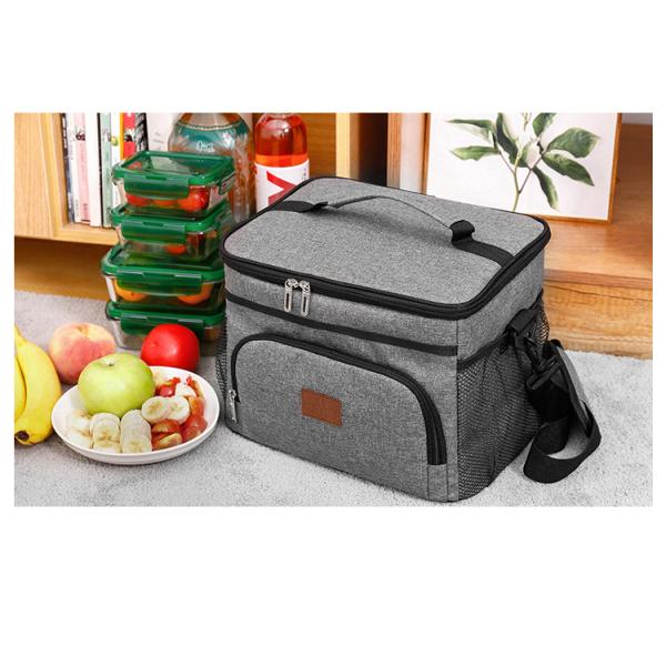 10kgs PEVA Cooler Tote Bag Waterproof Insulated Food 600D Polyester