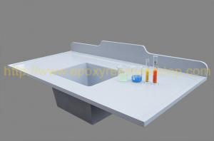 China Heat Resistance And Durable Epoxy Resin worktop Benchtop For Hospital Laboratory wholesale