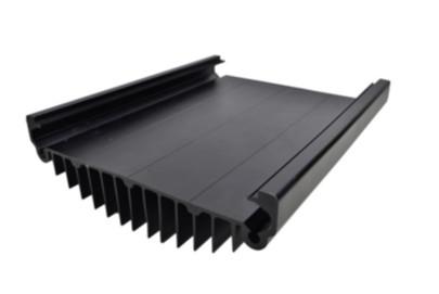 Quality Black Anodized Aluminum Extrusions For Electronics / Electrical Cover for sale