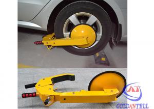 China A3 Steel Manual car wheel lock With Imported Locks , wheel clamps for cars wholesale